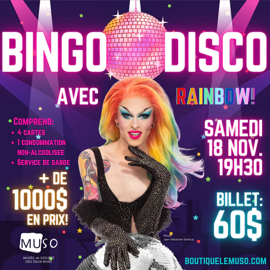 Bingo Disco avec RAINBOW