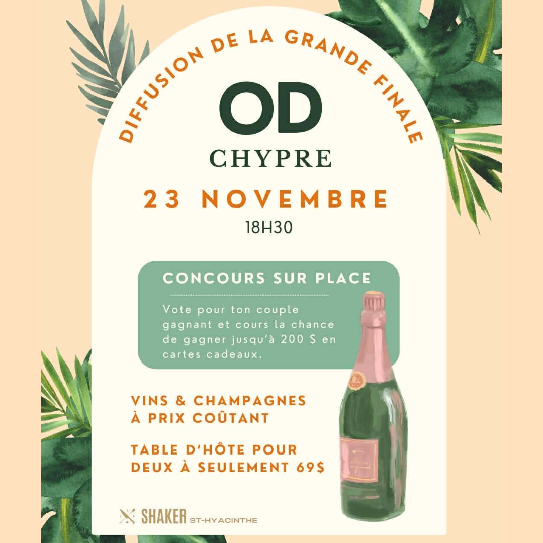 Finale OD Chypre | Shaker