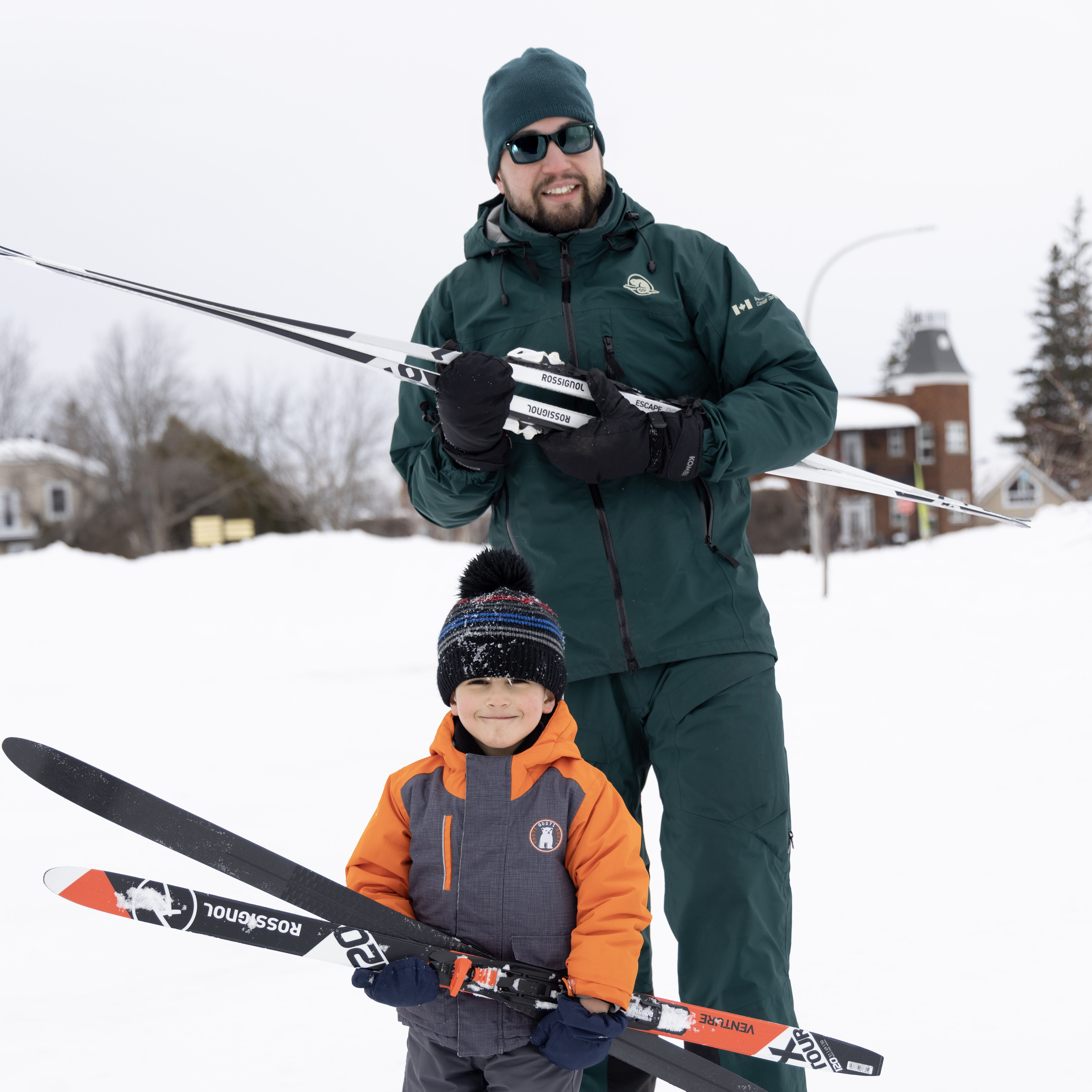 Initiation au ski de fond pour enfants